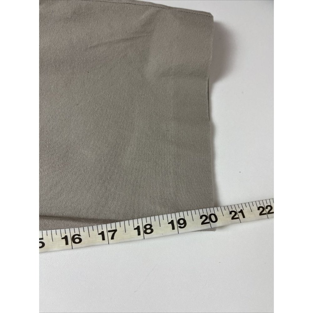 Alfani Woman's Twill Cotton Blend Flat Front Hidden Closure Capris Size 14 - Picture 10 of 10